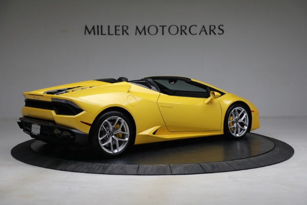 Used 2017 Lamborghini Huracan LP 580-2 Spyder for sale Sold at Maserati of Greenwich in Greenwich CT 06830 8