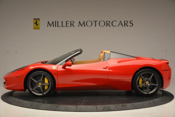 Used 2013 Ferrari 458 Spider for sale Sold at Maserati of Greenwich in Greenwich CT 06830 3