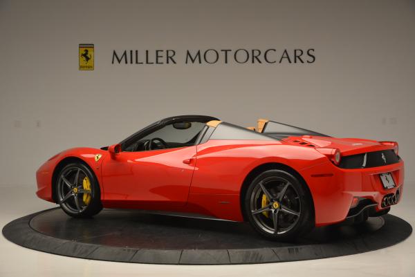 Used 2013 Ferrari 458 Spider for sale Sold at Maserati of Greenwich in Greenwich CT 06830 4