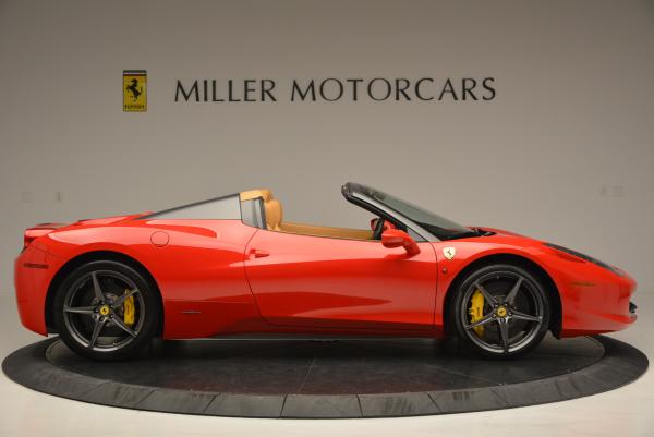 Used 2013 Ferrari 458 Spider for sale Sold at Maserati of Greenwich in Greenwich CT 06830 9