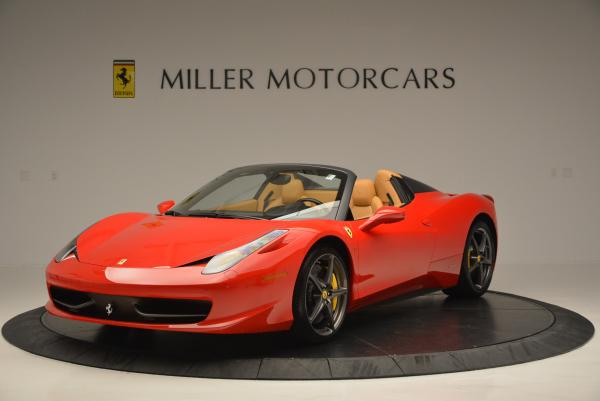 Used 2013 Ferrari 458 Spider for sale Sold at Maserati of Greenwich in Greenwich CT 06830 1