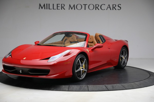 Used 2013 Ferrari 458 Spider for sale Sold at Maserati of Greenwich in Greenwich CT 06830 2