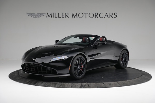 New 2021 Aston Martin Vantage Roadster for sale $187,586 at Maserati of Greenwich in Greenwich CT 06830 1