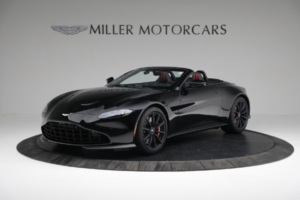 New 2021 Aston Martin Vantage Roadster for sale Sold at Maserati of Greenwich in Greenwich CT 06830 1