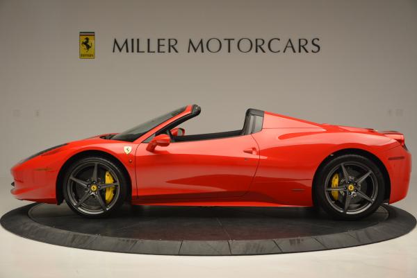 Used 2015 Ferrari 458 Spider for sale Sold at Maserati of Greenwich in Greenwich CT 06830 3
