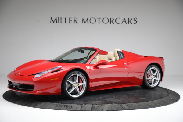 Used 2014 Ferrari 458 Spider for sale Sold at Maserati of Greenwich in Greenwich CT 06830 2