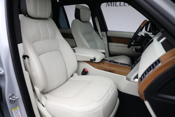 Used 2021 Land Rover Range Rover Autobiography for sale Sold at Maserati of Greenwich in Greenwich CT 06830 25