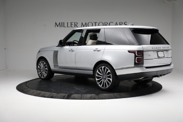 Used 2021 Land Rover Range Rover Autobiography for sale Sold at Maserati of Greenwich in Greenwich CT 06830 5