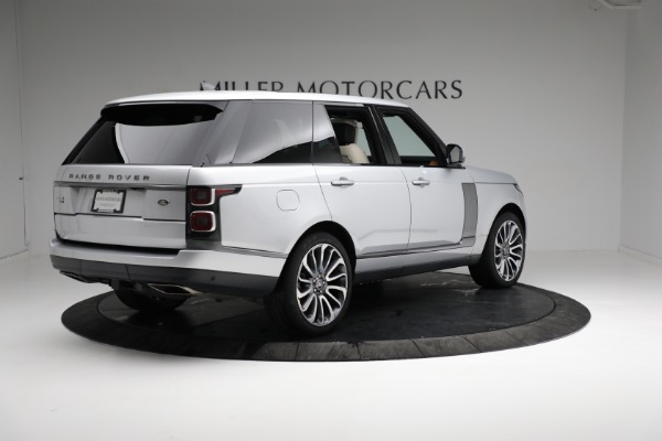 Used 2021 Land Rover Range Rover Autobiography for sale Sold at Maserati of Greenwich in Greenwich CT 06830 8