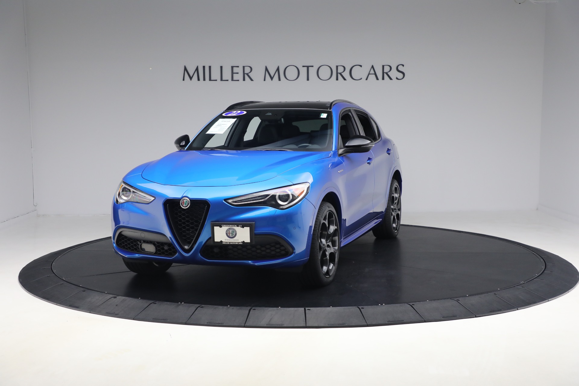 New 2022 Alfa Romeo Stelvio Veloce for sale $56,005 at Maserati of Greenwich in Greenwich CT 06830 1