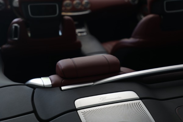 Used 2018 Mercedes-Benz S-Class AMG S 63 for sale $105,900 at Maserati of Greenwich in Greenwich CT 06830 23
