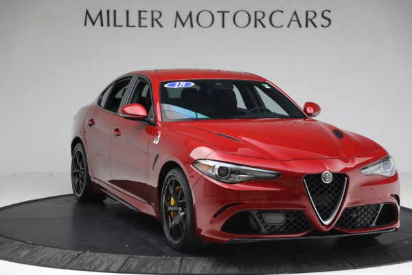 Used 2018 Alfa Romeo Giulia Quadrifoglio for sale Sold at Maserati of Greenwich in Greenwich CT 06830 11