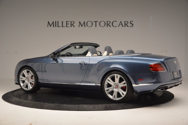 Used 2014 Bentley Continental GT V8 S Convertible for sale Sold at Maserati of Greenwich in Greenwich CT 06830 4