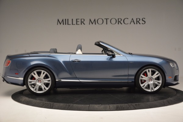 Used 2014 Bentley Continental GT V8 S Convertible for sale Sold at Maserati of Greenwich in Greenwich CT 06830 9