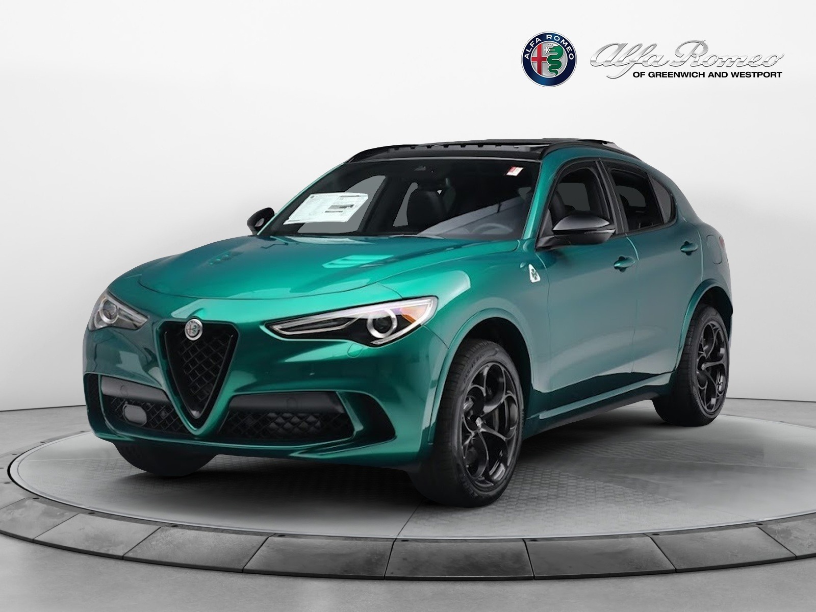 New 2023 Alfa Romeo Stelvio Quadrifoglio for sale $87,460 at Maserati of Greenwich in Greenwich CT 06830 1