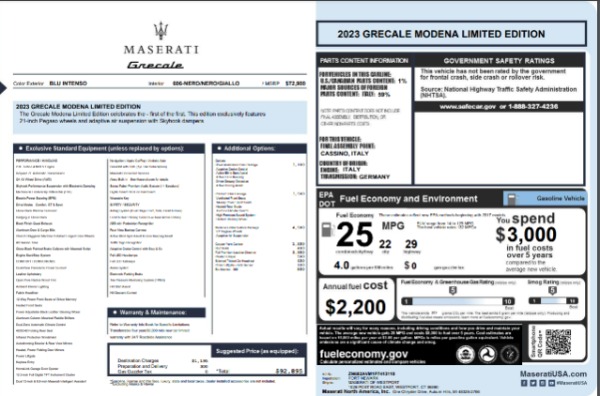 New 2023 Maserati Grecale Modena for sale $92,895 at Maserati of Greenwich in Greenwich CT 06830 24