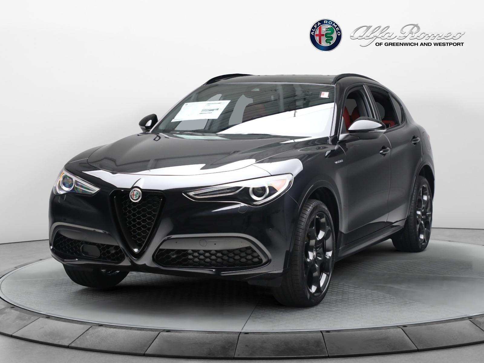 New 2023 Alfa Romeo Stelvio Veloce for sale $57,350 at Maserati of Greenwich in Greenwich CT 06830 1
