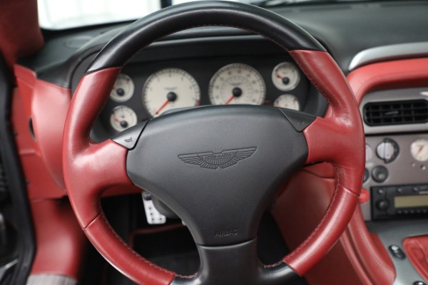 Used 2003 Aston Martin DB7 AR1 ZAGATO for sale Sold at Maserati of Greenwich in Greenwich CT 06830 16