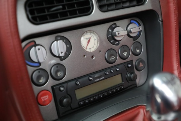 Used 2003 Aston Martin DB7 AR1 ZAGATO for sale Call for price at Maserati of Greenwich in Greenwich CT 06830 20