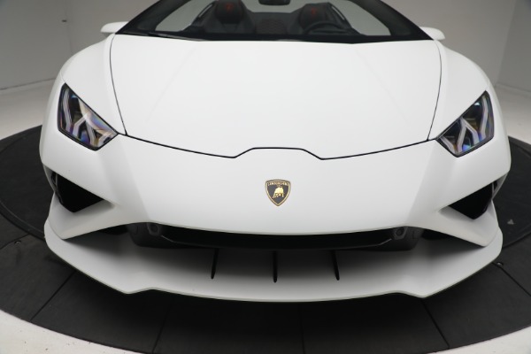 Used 2021 Lamborghini Huracan LP 610-2 EVO Spyder for sale Sold at Maserati of Greenwich in Greenwich CT 06830 21