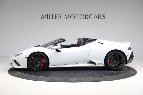 Used 2021 Lamborghini Huracan LP 610-2 EVO Spyder for sale $289,900 at Maserati of Greenwich in Greenwich CT 06830 3