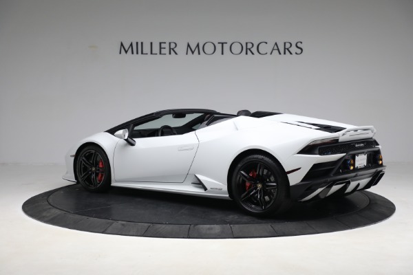 Used 2021 Lamborghini Huracan LP 610-2 EVO Spyder for sale Sold at Maserati of Greenwich in Greenwich CT 06830 4