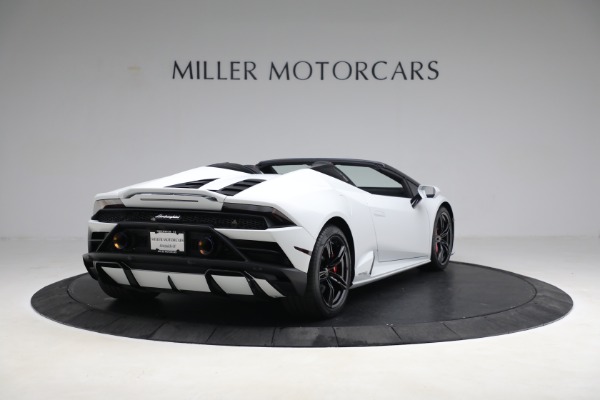 Used 2021 Lamborghini Huracan LP 610-2 EVO Spyder for sale Sold at Maserati of Greenwich in Greenwich CT 06830 7