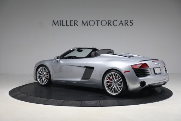 Used 2015 Audi R8 4.2 quattro Spyder for sale $149,900 at Maserati of Greenwich in Greenwich CT 06830 4