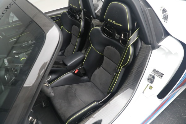 Used 2015 Porsche 918 Spyder for sale Call for price at Maserati of Greenwich in Greenwich CT 06830 22