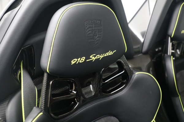 Used 2015 Porsche 918 Spyder for sale Call for price at Maserati of Greenwich in Greenwich CT 06830 27