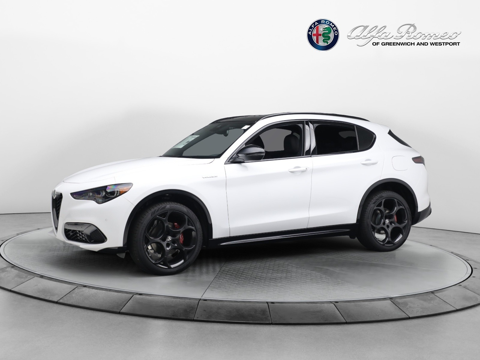 New 2024 Alfa Romeo Stelvio Veloce for sale $57,795 at Maserati of Greenwich in Greenwich CT 06830 1