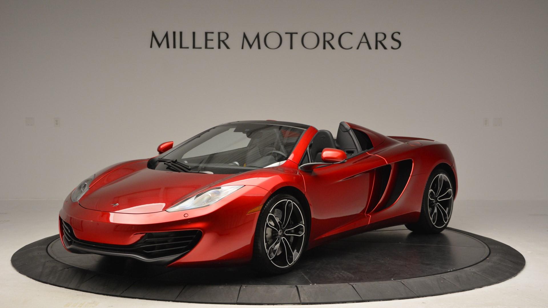 Used 2013 McLaren 12C Spider for sale Sold at Maserati of Greenwich in Greenwich CT 06830 1