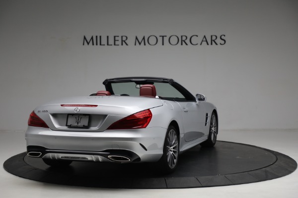 Used 2017 Mercedes-Benz SL-Class SL 450 for sale $62,900 at Maserati of Greenwich in Greenwich CT 06830 8