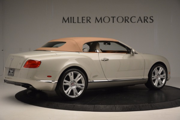 Used 2013 Bentley Continental GTC V8 for sale Sold at Maserati of Greenwich in Greenwich CT 06830 21