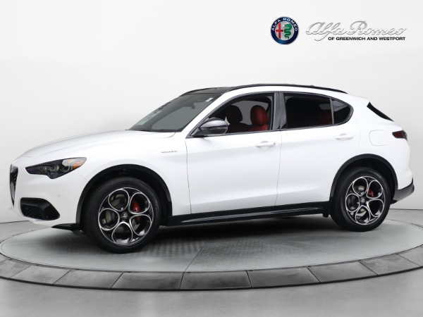 New 2024 Alfa Romeo Stelvio Veloce for sale $57,395 at Maserati of Greenwich in Greenwich CT 06830 1