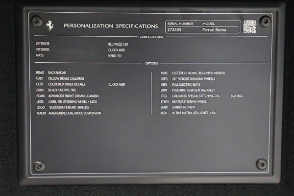 Used 2022 Ferrari Roma for sale $259,900 at Maserati of Greenwich in Greenwich CT 06830 25