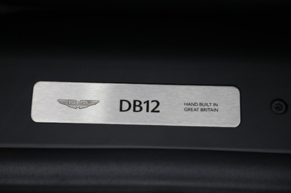 New 2024 Aston Martin DB12 V8 for sale $294,200 at Maserati of Greenwich in Greenwich CT 06830 20