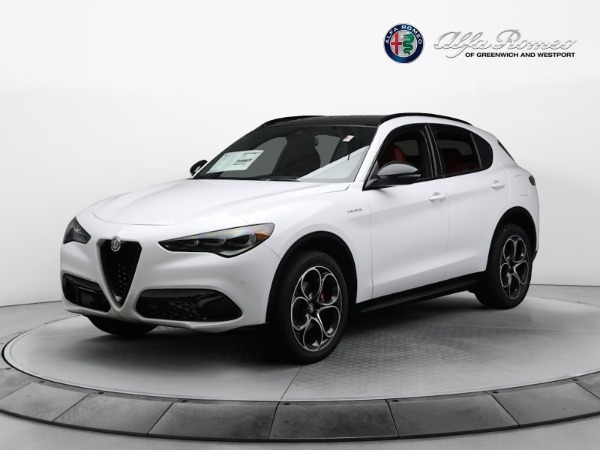 New 2024 Alfa Romeo Stelvio Veloce for sale $57,395 at Maserati of Greenwich in Greenwich CT 06830 1