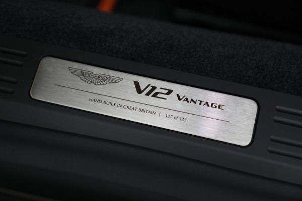 Used 2023 Aston Martin Vantage V12 for sale Sold at Maserati of Greenwich in Greenwich CT 06830 23