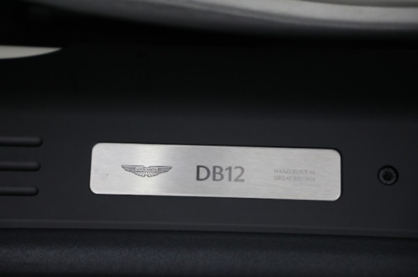 Used 2024 Aston Martin DB12 Volante for sale Sold at Maserati of Greenwich in Greenwich CT 06830 25