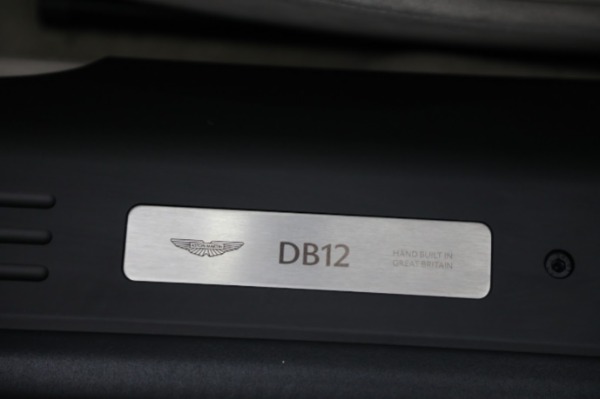 New 2024 Aston Martin DB12 Volante for sale $349,100 at Maserati of Greenwich in Greenwich CT 06830 27