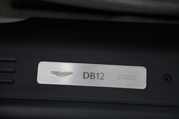 New 2024 Aston Martin DB12 Volante for sale Sold at Maserati of Greenwich in Greenwich CT 06830 27