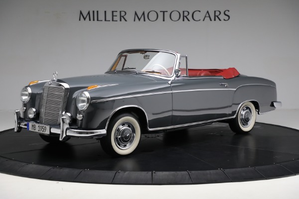 Used 1959 Mercedes Benz 220 S Ponton Cabriolet for sale $229,900 at Maserati of Greenwich in Greenwich CT 06830 26