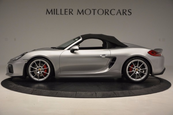 Used 2016 Porsche Boxster Spyder for sale Sold at Maserati of Greenwich in Greenwich CT 06830 14