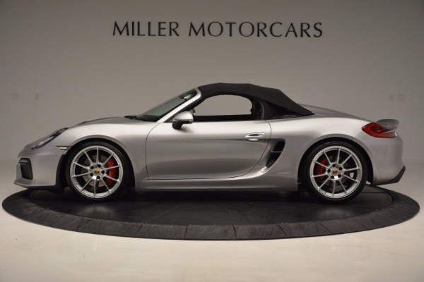Used 2016 Porsche Boxster Spyder for sale Sold at Maserati of Greenwich in Greenwich CT 06830 14