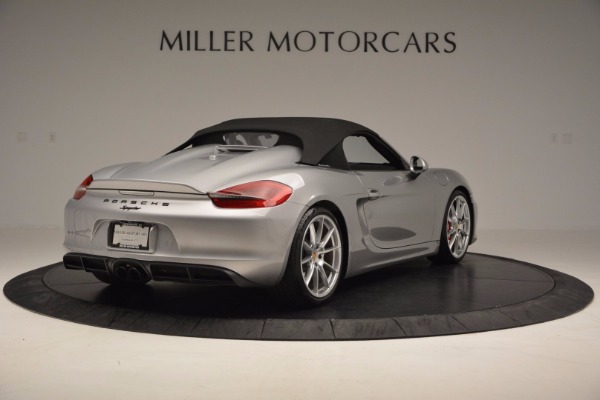 Used 2016 Porsche Boxster Spyder for sale Sold at Maserati of Greenwich in Greenwich CT 06830 17