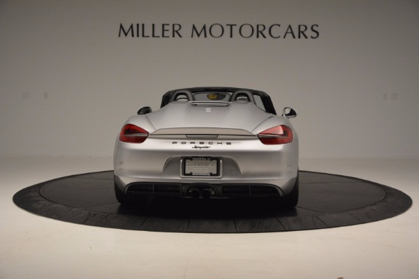 Used 2016 Porsche Boxster Spyder for sale Sold at Maserati of Greenwich in Greenwich CT 06830 6