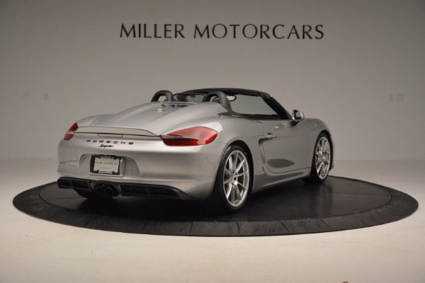 Used 2016 Porsche Boxster Spyder for sale Sold at Maserati of Greenwich in Greenwich CT 06830 7