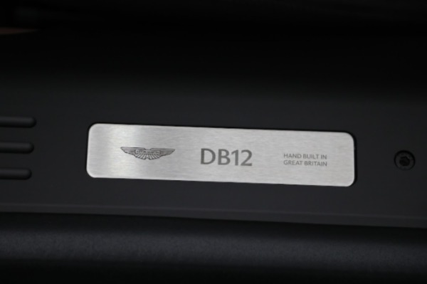 New 2024 Aston Martin DB12 Volante for sale $320,800 at Maserati of Greenwich in Greenwich CT 06830 27