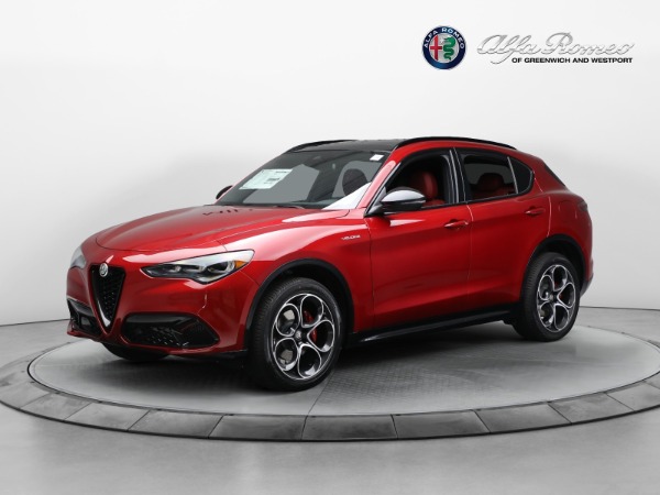 New 2024 Alfa Romeo Stelvio Veloce for sale $59,870 at Maserati of Greenwich in Greenwich CT 06830 1